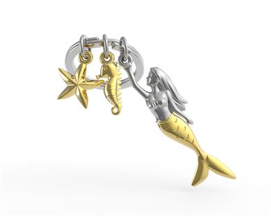 Metalmorphose Anahtarlık Deniz Kızı