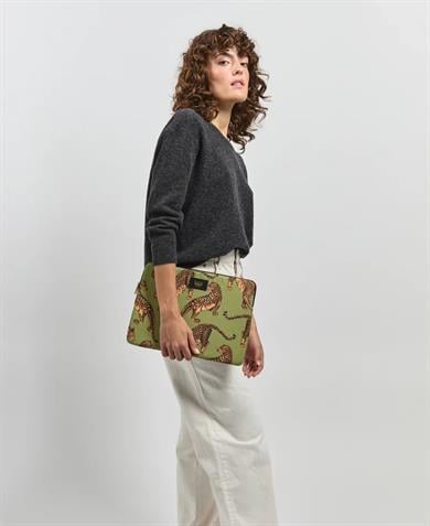 Wouf Laptop Kılıfı Daily Olive Leopard 13