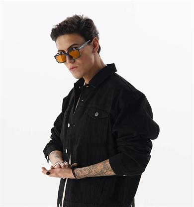 Freesbee Güneş Gözlüğü Delano Black Clear Orange 