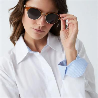 Parafina Güneş Gözlüğü Hybrid Metal Viento Caramel Black