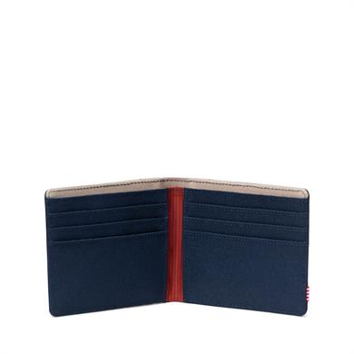 Herschel Cüzdan Roy Wallet Black Iris/Red Ochre/Twill