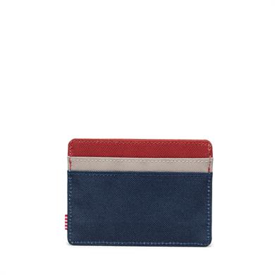 Herschel Kartlık Charlie Cardholder Black Iris/Red Ochre/Twill
