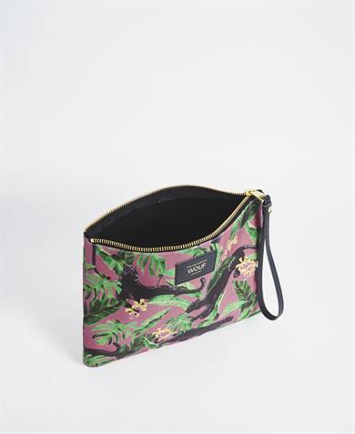 Wouf Clutch, El Çantası XLarge Pouch Daily Rose Yucata