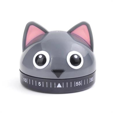 Kikkerland Kitchen Timer Cat-Mutfak Zamanlayıcı Kedi