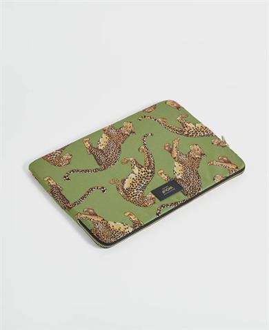 Wouf Laptop Kılıfı Daily Olive Leopard 15
