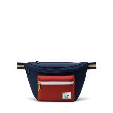 Herschel Bel Çantası Pop Quiz Hip Pack Black Iris/Red Ochre