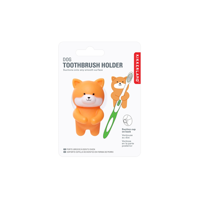 Kıkkerland Dog Toothbrush Holder-Diş Fırçası Tutucu Köpek