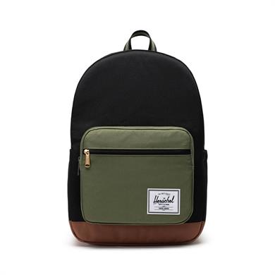 Herschel Sırt Çantası Pop Quiz Backpack Black/Four Leaf Clvr/Sddle Brn