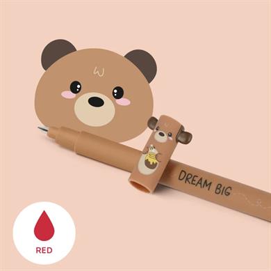Legami Silinebilir Jel Kalem Tedy Bear Kırmızı