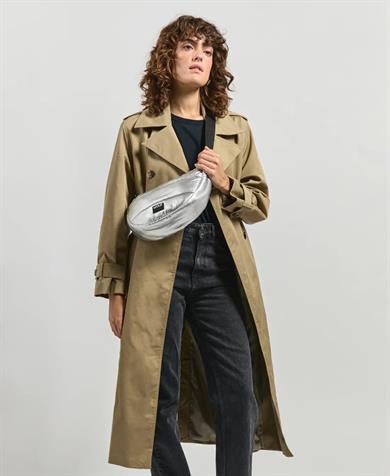 Wouf Omuz Çantası Crossbody Bag Quilted Silver