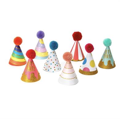 Legami Lets Celebrate 8li Mini Parti Şapkası Seti