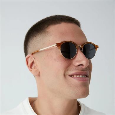 Parafina Güneş Gözlüğü Hybrid Metal Viento Caramel Black