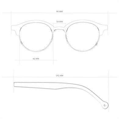 Parafina Güneş Gözlüğü Hybrid Metal Viento Caramel Black