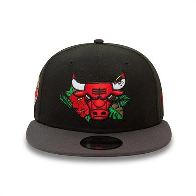 New Era Şapka 9Fifty Chicago Bulls Floral