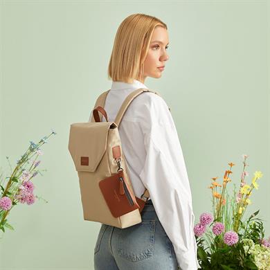 Maison Sacrée Sırt Çantası Ferrat Beige 13