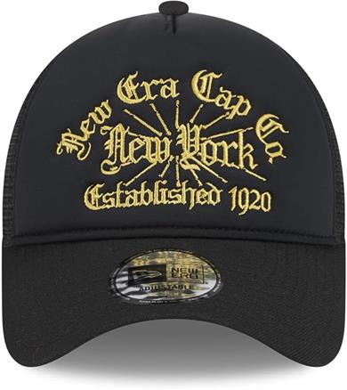 New Era Unisex Şapka 940 AF Trucker Black