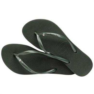 Havaianas Terlik Slim Crystal SW II Olive Green