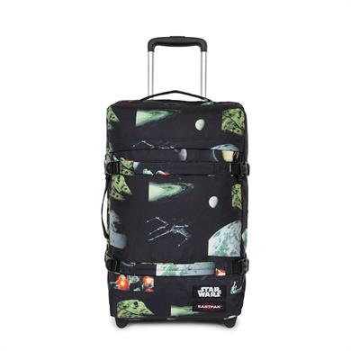 Eastpak 2 Tekerlekli Valiz, Bavul TransitR S Star Wars Galaxy Black