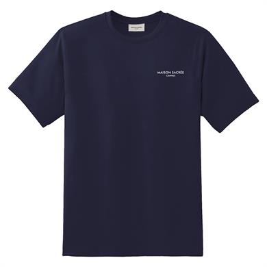 Maison Sacrée Tshirt Basic Lacivert