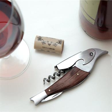 Kikkerland Bird Corkscrew-Tirbuşon Kuş