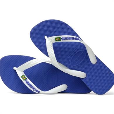 Havaianas Parmak Arası Terlik Brasil Logo Marine Blue