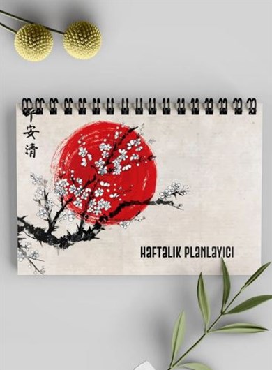 Apeirona Haftalık Planlayıcı Japon Çiçeği