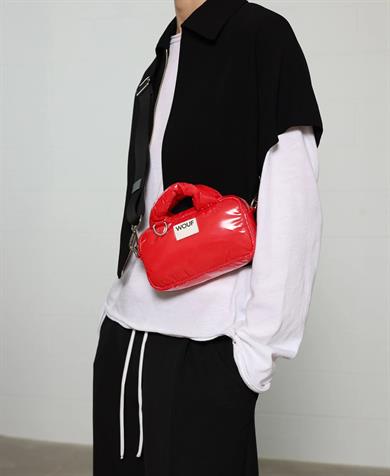 Wouf Askılı Mini Çanta, Telefon Çantası Cherry