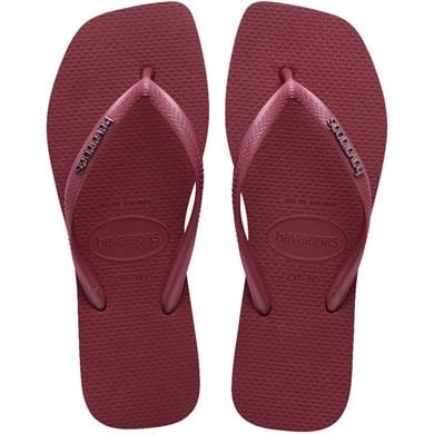Havaianas Terlik Square Logo Metallic Amaranth