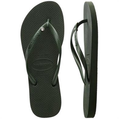 Havaianas Terlik Slim Crystal SW II Olive Green