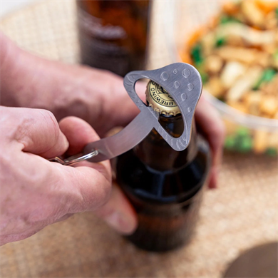 Kikkerland Mushroom Keychain Bottle Opener-Şişe Açacağı Anahtarlık Mantar