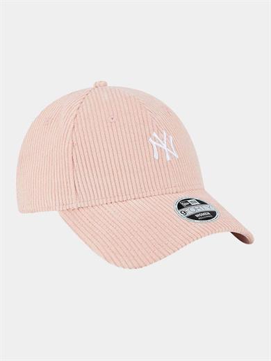 New Era Kadın Şapka 940 Wmns Cord 9Forty New York Yankees Pink