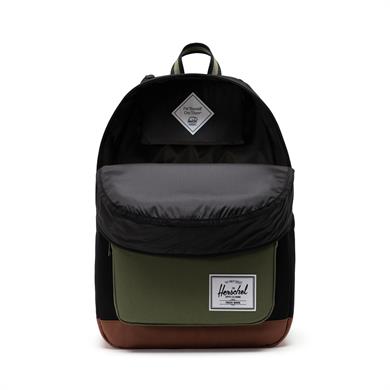 Herschel Sırt Çantası Pop Quiz Backpack Black/Four Leaf Clvr/Sddle Brn
