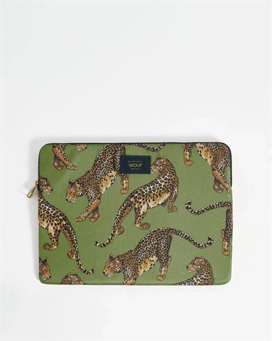 Wouf Laptop Kılıfı Daily Olive Leopard 15