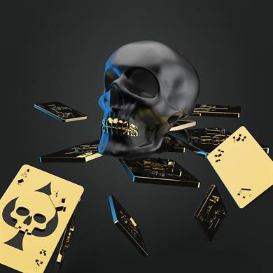 Metalmorphose Anahtarlık Skull