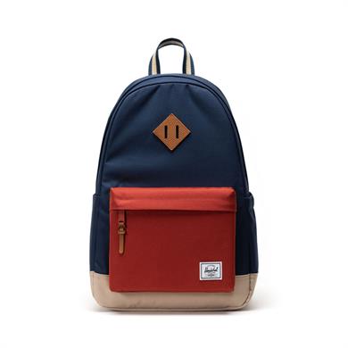 Herschel Sırt Çantası Heritage Backpack Black Iris/Red Ochre/Twill