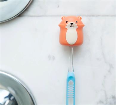 Kıkkerland Fox Toothbrush Holder-Diş Fırçası Tutacağı Tilki