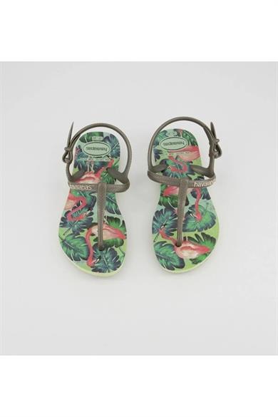 Havaianas Çocuk Parmakarası Terlik Slim Freedom Yeşil