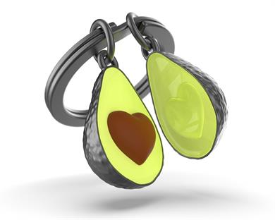 Metalmorphose Anahtarlık Avokado