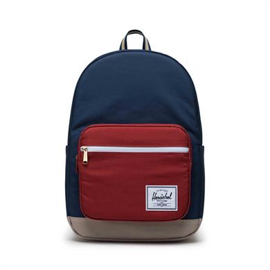 Herschel Sırt Çantası Pop Quiz Backpack Black Iris/Red Ochre/Twill