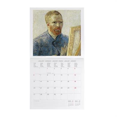 Legami 2025 Duvar Takvimi Vincent Van Gogh