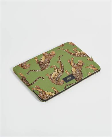 Wouf Laptop Kılıfı Daily Olive Leopard 13