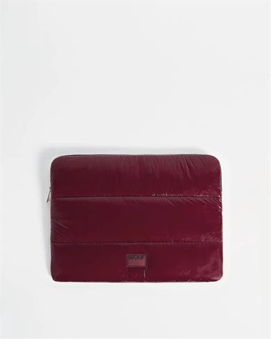 Wouf Laptop Kılıfı Quilted Burgundy Glossy 13