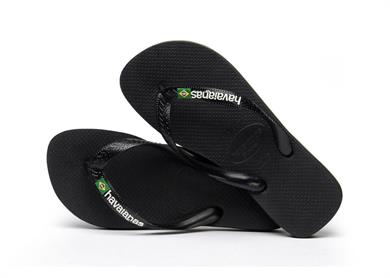 Havaianas Parmak Arası Terlik Brasil Logo Black