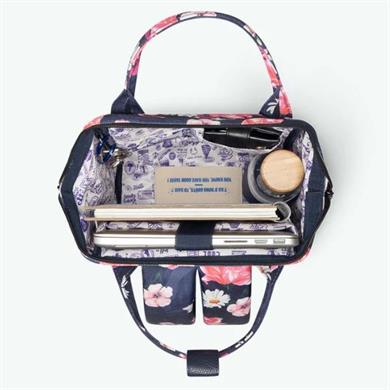 Cabaia Sırt Çantası Adventurer Small Osaka Pink Flowers
