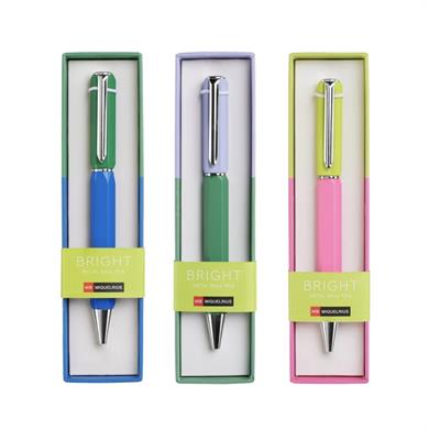 Miquelrius Bright Metal Tükenmez Kalem Mavi/Yeşil
