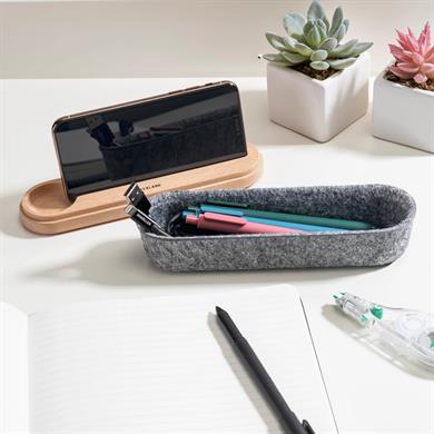 Kikkerland Felt Pencil Case-Keçe Kalem Kutusu