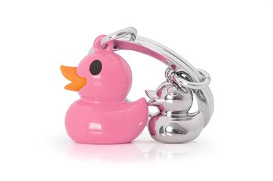Metalmorphose Anahtarlık Pembe Ördek