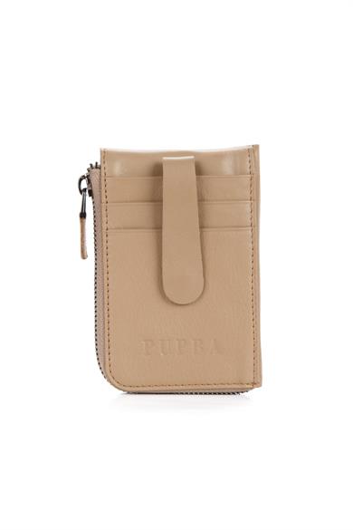 Pupba Deri Cüzdan, Kartlık Pi Bej