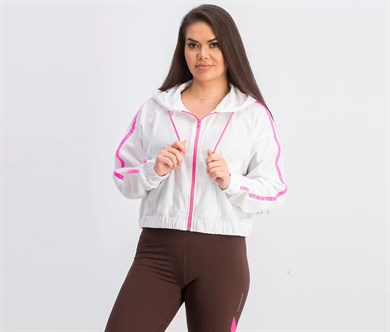 Champion Kapüşonlu Sweatshirt Beyaz