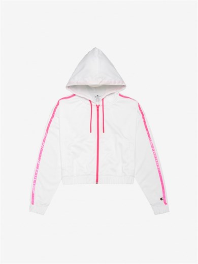 Champion Kapüşonlu Sweatshirt Beyaz